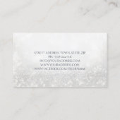 ダイアモンドきらめくジュエラージュエリーデザイナーカード 名刺 (裏面)