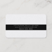 ダイアモンドの名刺 名刺 (裏面)