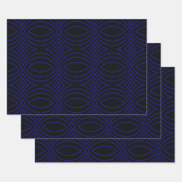 ダイアモンドアイズモダンアーポップ・アートのト抽象芸術 ラッピングペーパーシート