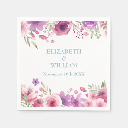 ダイアモンドアニバーサリーカントリーバラグリーンリー スタンダードカクテルナプキン (正面)