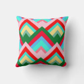 ダイアモンドカラフルマウンテンピーク クッション (裏面)