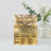 ダイアモンドグローSweet sixteenVIPパス招待状[金ゴールド] 招待状 (スタンド正面)