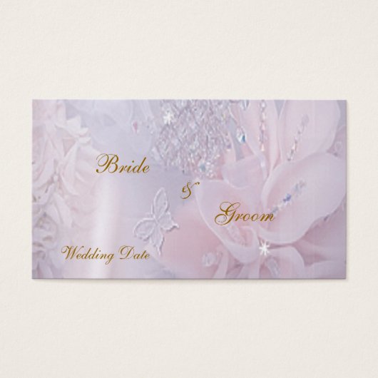 ダイアモンドサンキューユー結婚式の引き出物ラベル (正面)