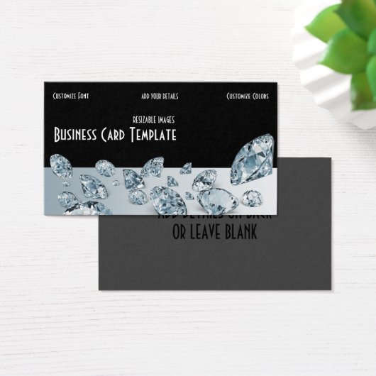 ダイアモンドジェムストーンジュエリーラインストーン (デスク)