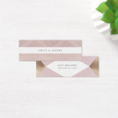 ダイアモンドジオメトリックピンク金ゴールドギャツビーギフトレジストリ (デスク)