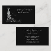 ダイアモンドジュエルブライダルドレ結婚スブティックストア 名刺 (正面/裏面)