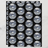 ダイアモンドスクラップブック紙 (正面/裏面)