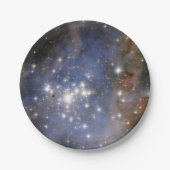 ダイアモンドスターズインカリナネブラハッブル宇宙 ペーパープレート (正面)