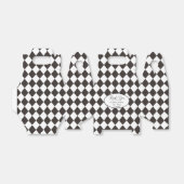 ダイアモンドタイル白黒 フェイバーボックス (折り畳みなし)