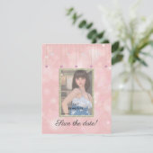 ダイアモンドチェーングリッタースウィート16写真 招待状 (スタンド正面)