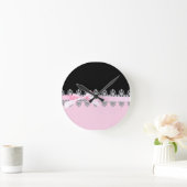 ダイアモンドデリラ ラウンド壁時計 (ホーム)