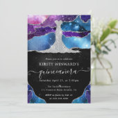 ダイアモンドドレスと銀河系アゲートキンセアニェラ 招待状 (スタンド正面)