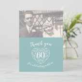 ダイアモンドハート記念日60年の写真 サンキューカード (スタンド正面)