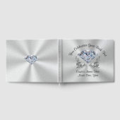 ダイアモンドパーソナライズされたゲストブックfor your大事な行事 ゲストブック (全面)