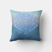 ダイアモンドブルーシー クッション (裏面)