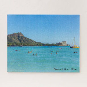 ダイアモンドヘッドfrom Waikiki，オアフ ジグソーパズル