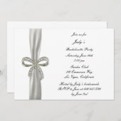 ダイアモンドボウバチェロレッテ招待状 招待状 (正面/裏面)