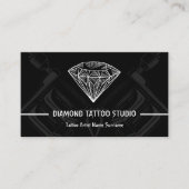 ダイアモンドミニマルブモダンラックTattoo Studio 名刺 (正面)