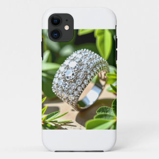 ダイアモンドリングの画像 iPhone 11 ケース