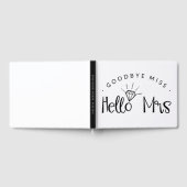 ダイアモンドリングや輪恋しく思グローハローミセスブライダルシャワー ゲストブック (全面)