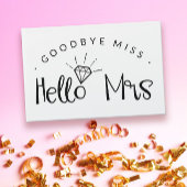 ダイアモンドリングや輪恋しく思グローハローミセスブライダルシャワー ゲストブック