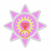 ダイアモンドリング シール (正面)