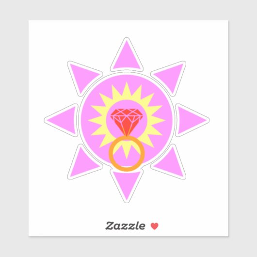 ダイアモンドリング シール (シート)