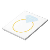 ダイアモンドリング ノートパッド (回転)