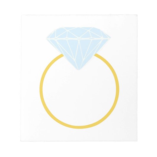 ダイアモンドリング ノートパッド (正面)