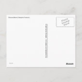 ダイアモンド鳩(Geopelia Cuneata ) ポストカード (裏面)