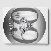 ダイアモンド60結婚thアニバーサリーゲストブック ゲストブック (裏面)