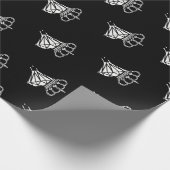 ダイアモンド&クラウン紙 | 豪華な結婚式 ラッピングペーパー (角)