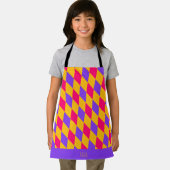ダイアモンピンク黄色パタミニマルーン エプロン (インサイチュ)