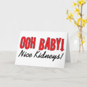 ダイアリシス・ユーモア・ギフト＆Tシャツ カード (黄色い花)