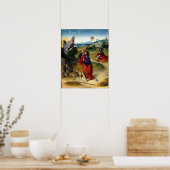 ダイアリックは長老のモーセと燃えているブッシュを吹き飛ばす ポスター (キッチン)