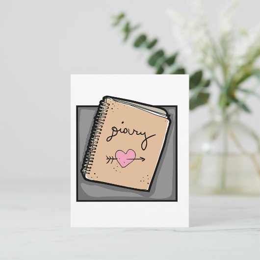 ダイアリー招待状 招待状