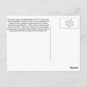 ダイアー郡裁判所 - テネシー州ダイアーズバーグ ポストカード (裏面)