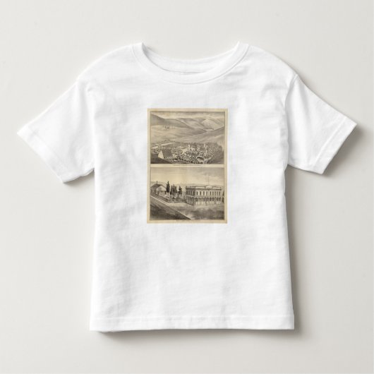 ダイアー、Hupersの特性 トドラーTシャツ (正面)