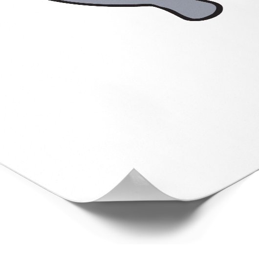 ダイエットおもしろい海馬の測定ウエストライン ポスター (角)