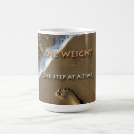 ダイエットと減量を1ステップずつ コーヒーマグカップ