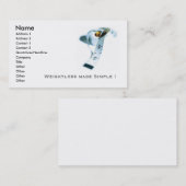 ダイエットな名刺 名刺 (正面/裏面)