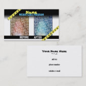 ダイエットな名刺 名刺 (正面/裏面)