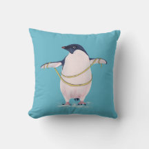 ダイエットのかわいくおもしろいな脂肪質のペンギン