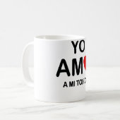 ダイエットのための女性のウォーキングエクササイズ 10000 ステップ コーヒーマグカップ (正面左)