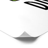 ダイエットのノスルおもしろいー恐竜のフン ポスター (角)