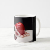 ダイエットの勇気付けられるのマグ コーヒーマグカップ (正面右)