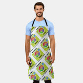 ダイエットはMyPlateのロゴの比例の問題である エプロン (着用した状態)