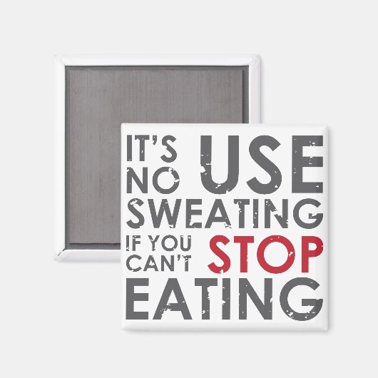 ダイエットやる気を起こさせる引用文 マグネット (正面/裏面)