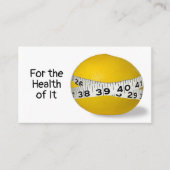 ダイエットコンセプトグレープフルーツ 名刺 (正面)