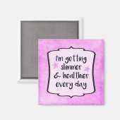 ダイエットダイエット成功動機づけ賞 マグネット (正面/裏面)